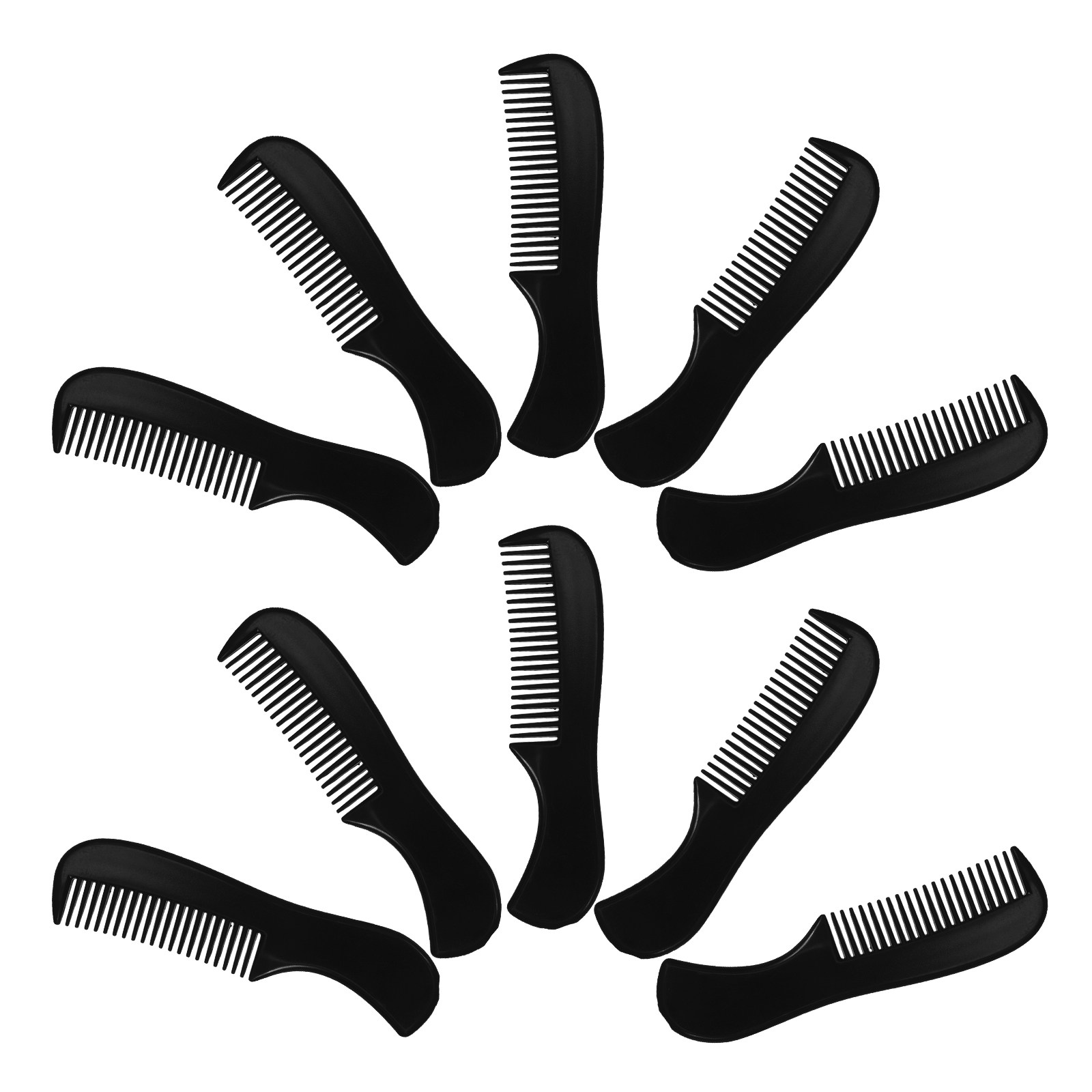 Men'S Grooming Tool - 10 pezzi di piccoli pettini per