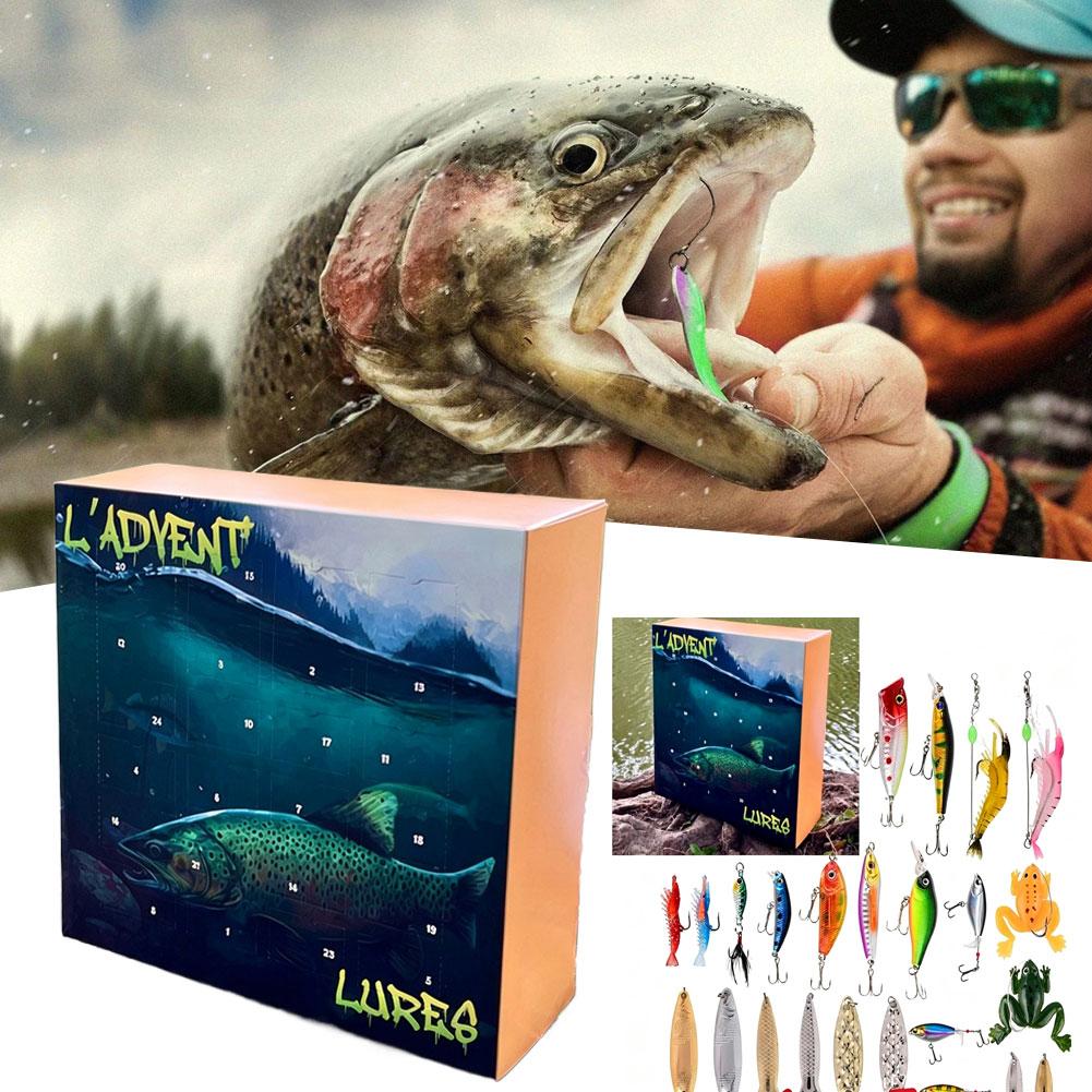 Mens Grooming Advent Calendar - Calendario dell'Avvento Natalizio da Pesca 24
