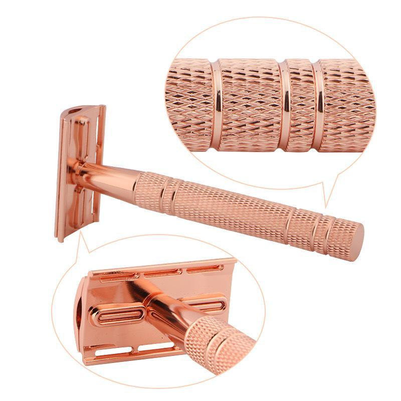 Men'S Grooming Blade - Rasoio di Sicurezza in Metallo Ecologico