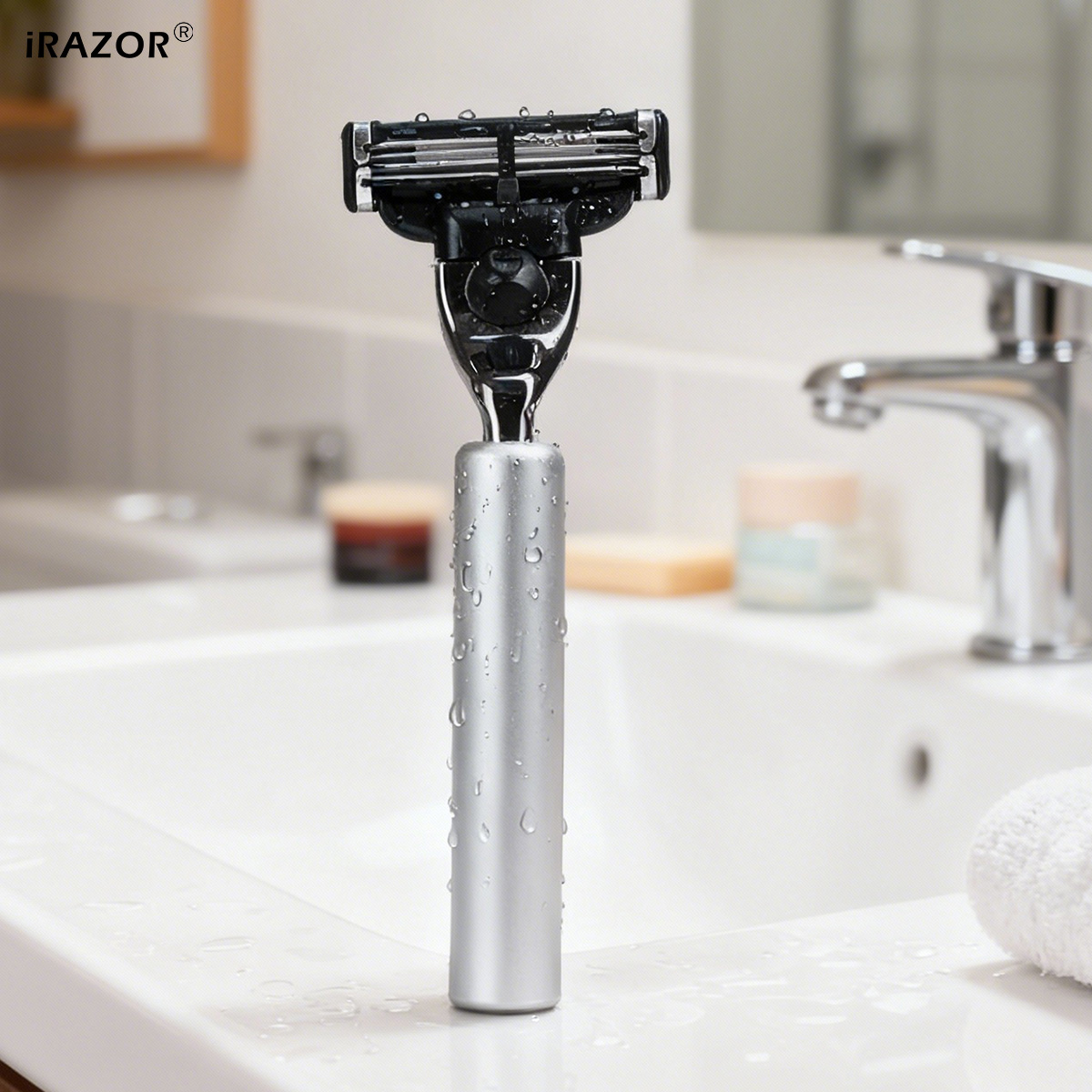 Men'S Grooming Blade - iRAZOR Rasoio da barba classico da