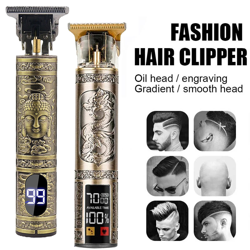 Hair Clipper Professional - Tagliacapelli da uomo ricaricabile T9 per