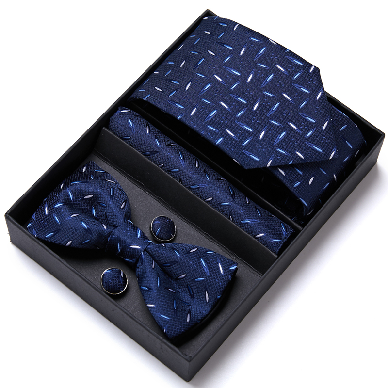 Mens Grooming Box - Cravatta per uomo Abito formale Tuxedo
