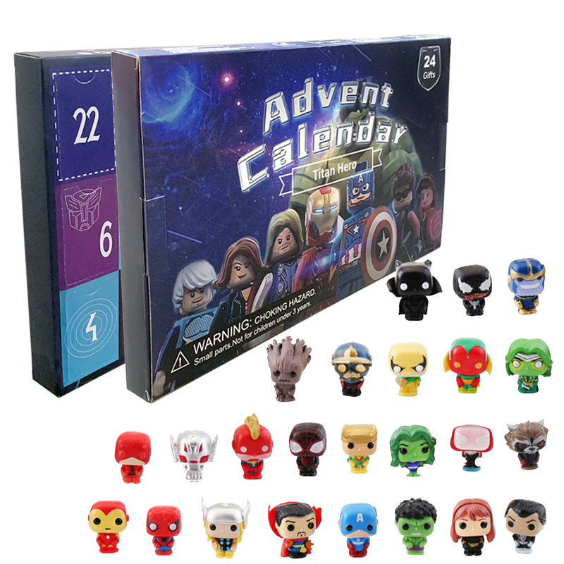 Mens Grooming Advent Calendar - Marvel Calendario dell'Avvento Scatola Conto alla