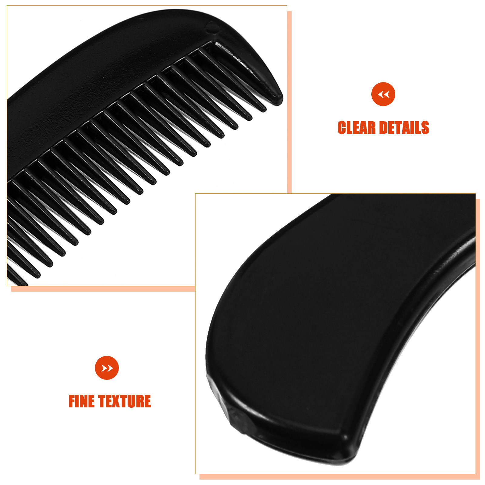 10 pezzi di piccoli pettini pe - Men'S Grooming Tool recensione e prezzo