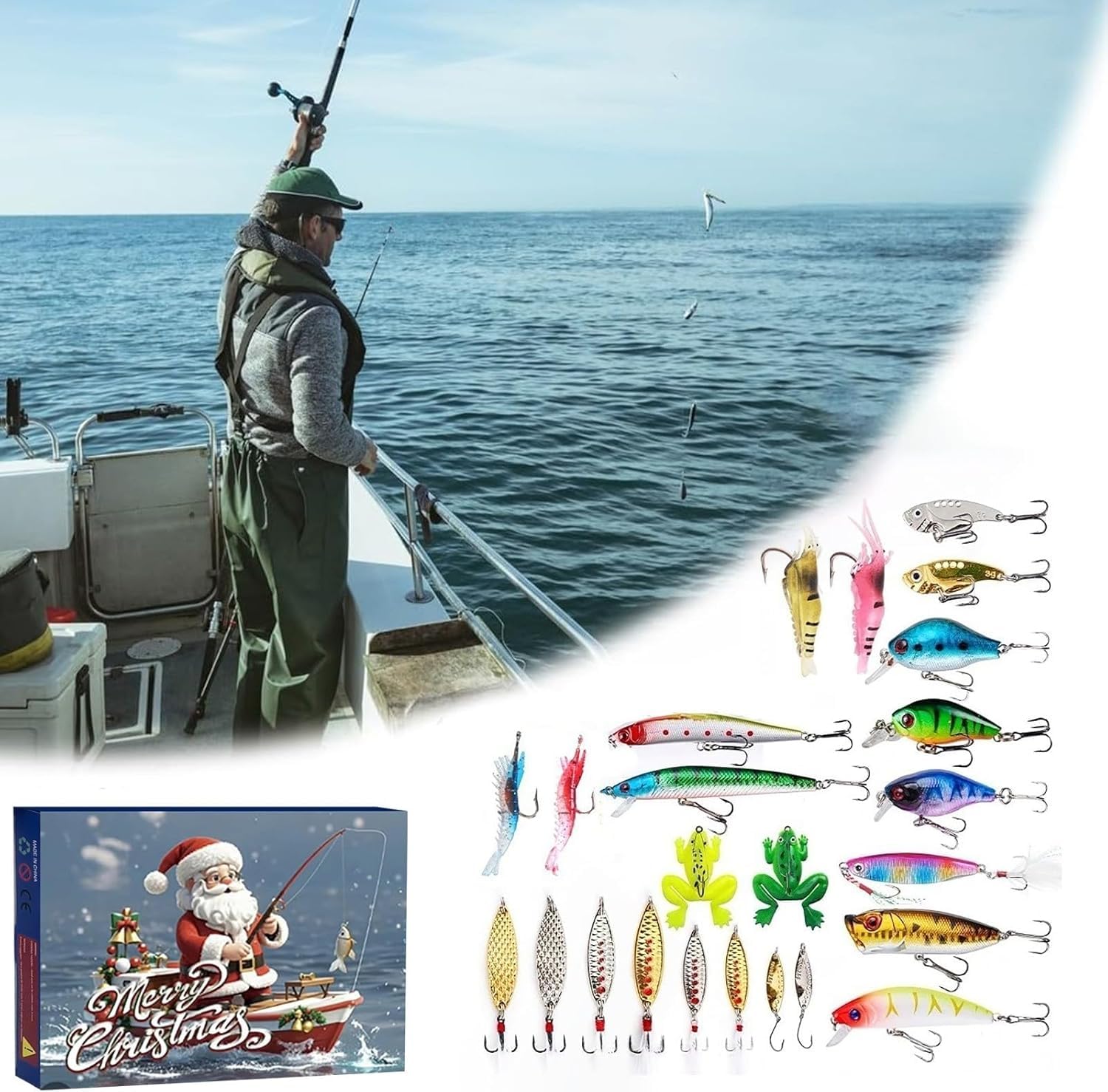 Calendario dell'Avvento Pesca  - Mens Grooming Advent Calendar recensione e prezzo