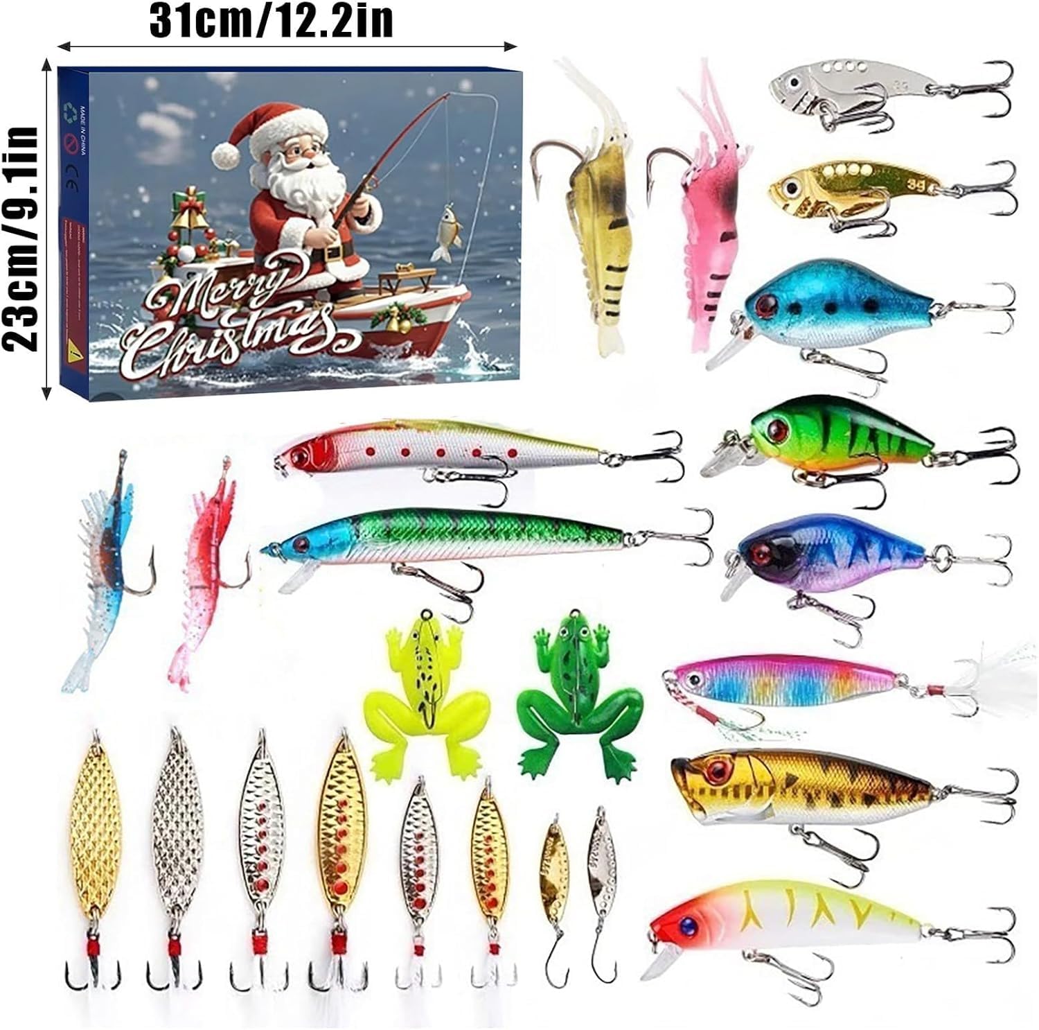 Calendario dell'Avvento Pesca  - Mens Grooming Advent Calendar recensione e prezzo
