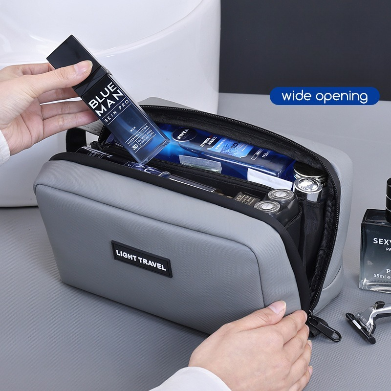 Borsa per il Trucco Impermeabi - Mens Grooming Kit Bag recensione e prezzo