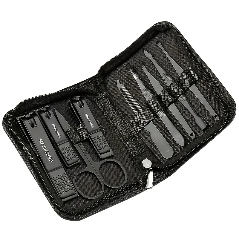 Set Manicure e Pedicure 9 in 1 - Men'S Grooming Tool recensione e prezzo