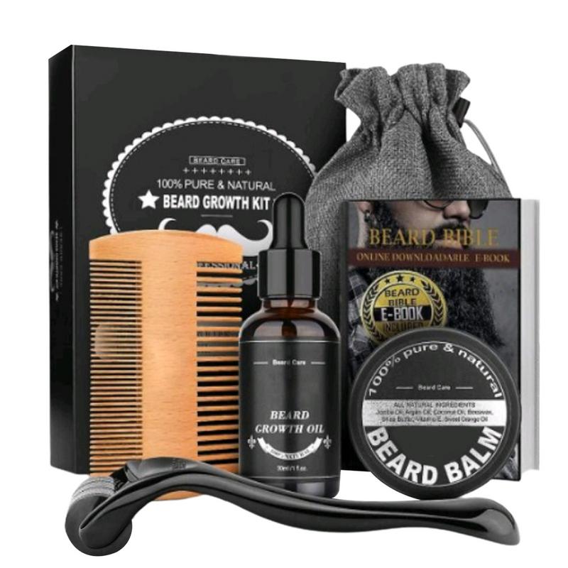 5 pz Uomini Barba Toelettatura - Mens Grooming Kit Bag recensione e prezzo