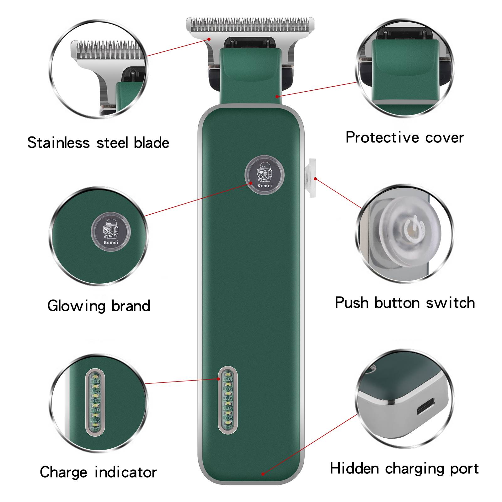 Kemei tagliacapelli profession - Hair Clipper Professional recensione e prezzo